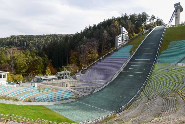 Innsbruck, Bergisel-Skisprungschanze, Stadion, Olympische Winterspiele, Österreich, Sehenswürdigkeiten, Foto: Heiko Meyer