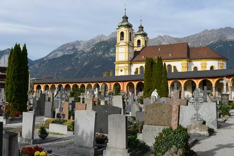 Innsbruck, Friedhof Wilten, Reisebericht, Foto: Heiko Meyer