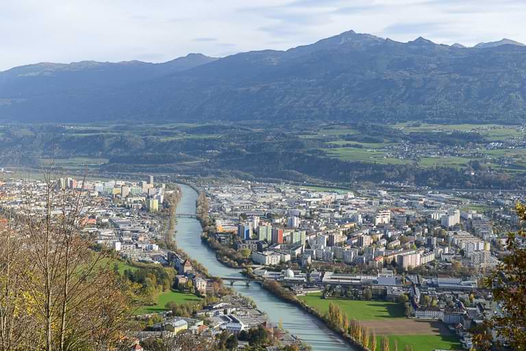 Innsbruck, Hungerburg, Panorama, Aussicht, Nordkette, Reisebericht, Foto: Heiko Meyer