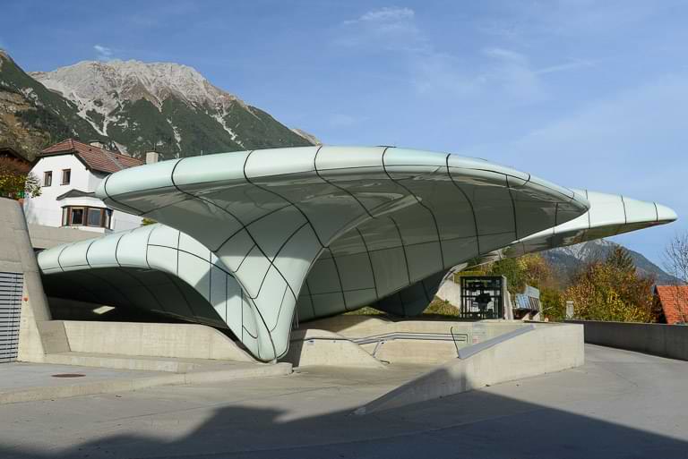 Innsbruck, Hungerburgbahn, Station, Zaha Hadid, Foto: Heiko Meyer