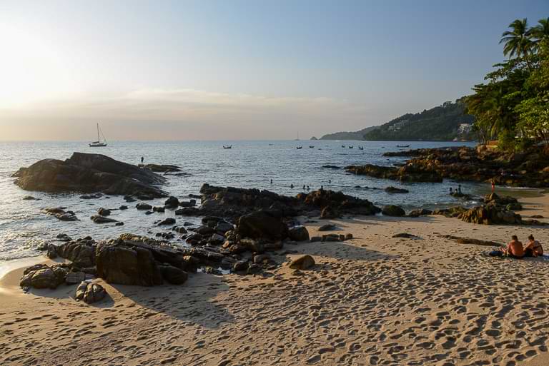 Kalim Beach, Sonnenuntergang, Sunset, Patong, Phuket, Reisebericht, Thailand, Blog