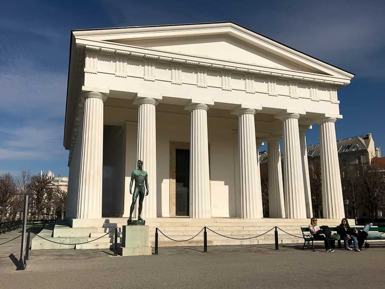 Volksgarten Wien, Theseustempel, Sehenswürdigkeiten, Reisebericht, Österreich, Blog