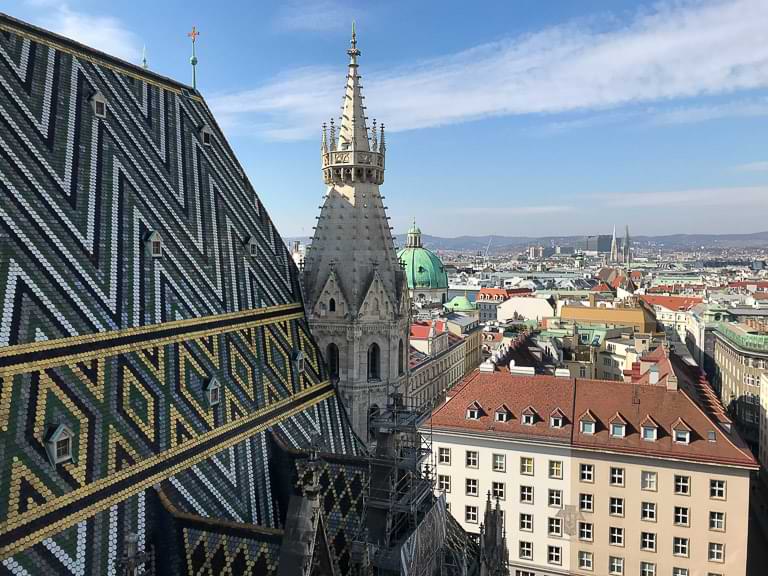 Wien, Stephansdom, Nordturm, Blick, Reisebericht, Blog