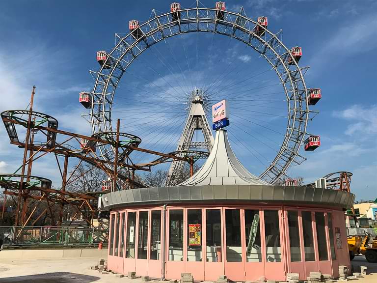 Wiener Prater, Riesenrad, Reisetipps, Reisebericht, Urlaub, Österreich