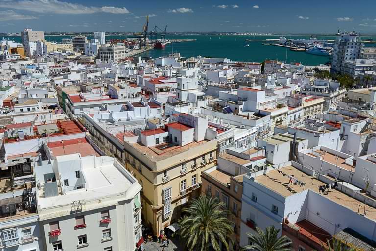 Cádiz, Reisebericht, Kathedrale, Glockenturm, Torre del Reloj, Aussicht, Sehenswürdigkeiten, Andalusien, Reiseblog, Spanien