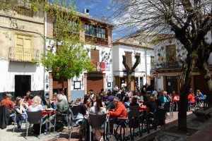 Albaicin, Granada, Platz, Taverne