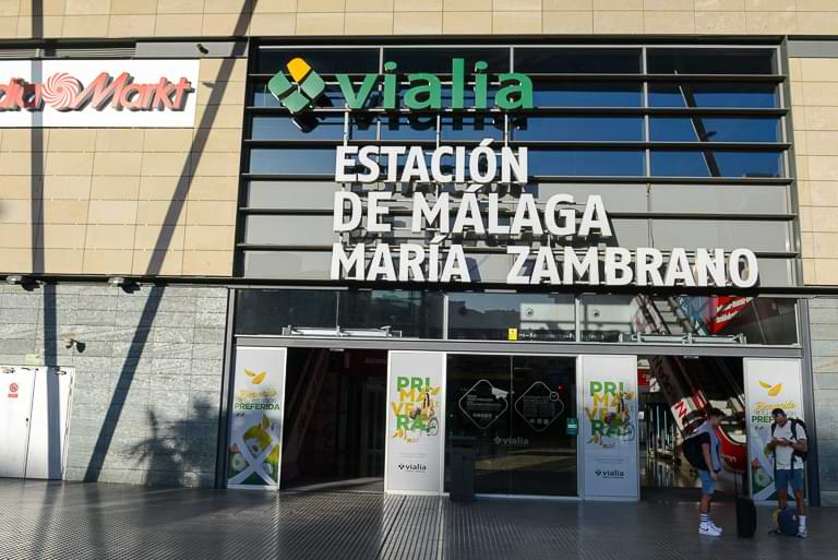Málaga, Bahnhof, Maria Zambrano, Zug, train, Bahn, Andalusien, Renfe, Reisebericht