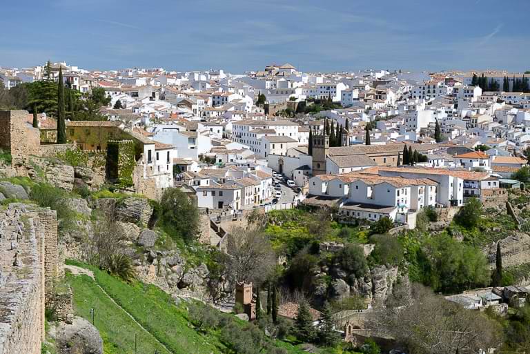 Ronda, Weiße Dörfer Andalusiens, Pueblos Blancas, Ronda, Puerta de Almocábar, Tagesausflug