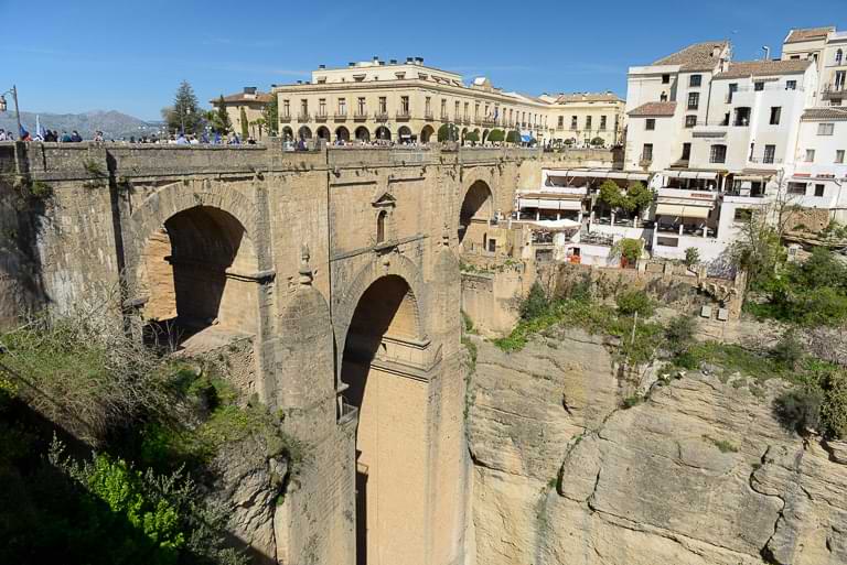 Rondas Topsehenswürdigkeit, Puente Nova, Neue Brücke, Reisebericht, Andalusien, Tagestour