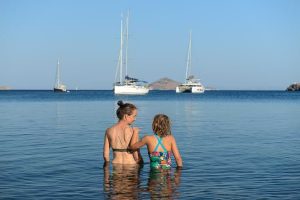 Meloi Beach, Patmos, Strände, Reisebericht, Griechenland, Reisen mit Kindern