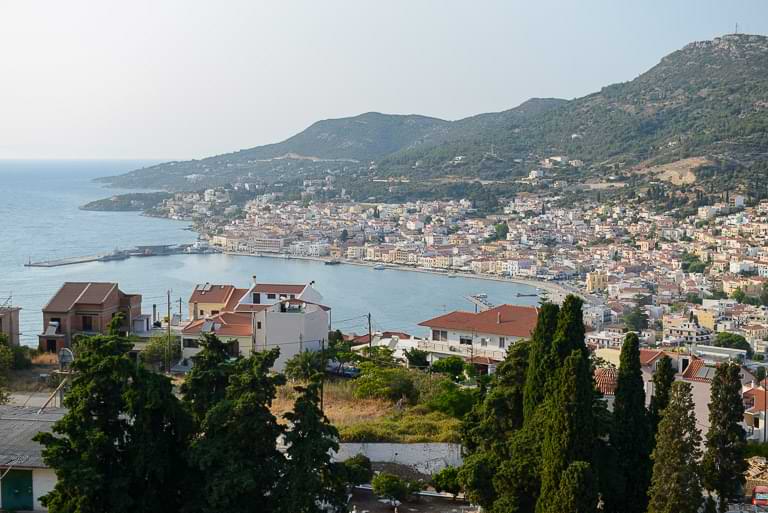 Samos-Stadt, Vathy, Reisebericht, Griechenland, Urlaub, Reisetipps