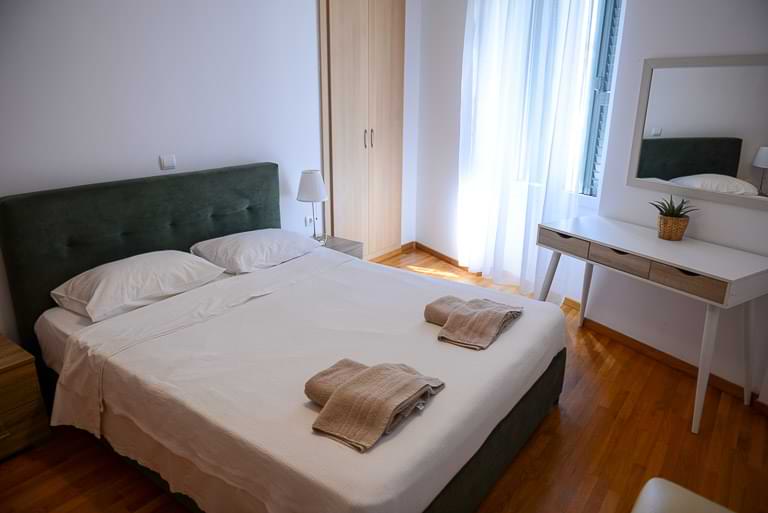 Villa Porto Naftilos, Residents, Pythagorio, Samos, Schlafzimmer, Unterkunft, Apartment, Ferienwohnung, Hotel, Booking
