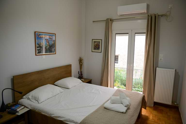 SOKOS Residence 4` walk from Syngrou-Fix Metro Athen, booking, buchen, Apartment, Ferienwohnung, Schlafzimmer