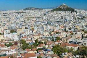Akropolis, Blick auf Athen, Lykabettus-Hügel, Reisebericht
