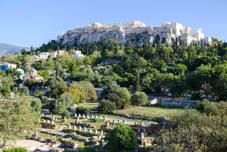 Antike Agora, Ancient, Agora, Athen, Akropolis, Reisebericht, Griechenland