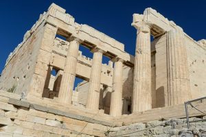 Athen, Akropolis, antike Säulen, Reisebericht