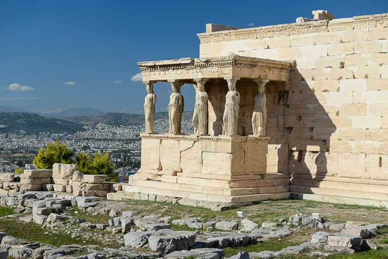 Erechtheion-Tempel, Akropolis, Athen, Reisebericht