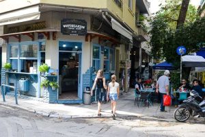 Exarchia, Athen, Reisebericht, Taverne, Stadtbummel, Reisen mit Kindern
