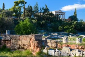 Hephaisteion, Tempel des Hephaistos, Antike Agora, Athen, Reisebericht, Ruinen