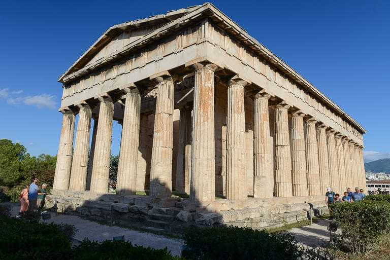 Hephaisteion, Tempel des Hephaistos, Antike Agora, Athen, Reisebericht