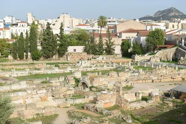 Kerameikos, Athen, Reisebericht, antiker Friedhof, Töpferstaette
