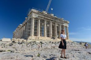 Parthenon, Akropolis, Athen, Reisebericht, Bauarbeiten