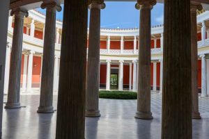 Säulen, Atrium, Zappeion, Athen, Reisebericht, Griechenland