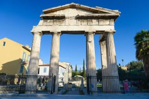 Tor der Athena Archegetes, Römische Agora, Athen, Reisebericht