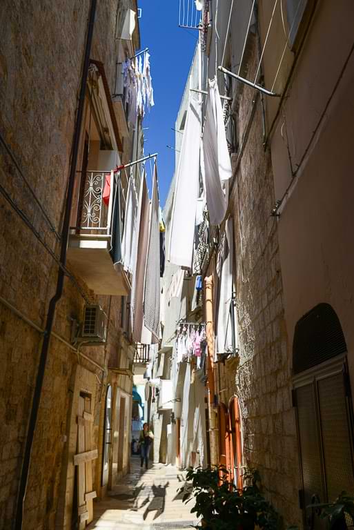 Bari Vecchia, Altstadt, Gassen, Reisebericht, Apulien, Sehenswürdigkeiten, Italien