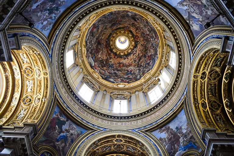 Barockkirche, Sant’Agnese in Agone, Kuppel, Piazza Navona, Sehenswürdigkeiten, Rom, Reisebericht