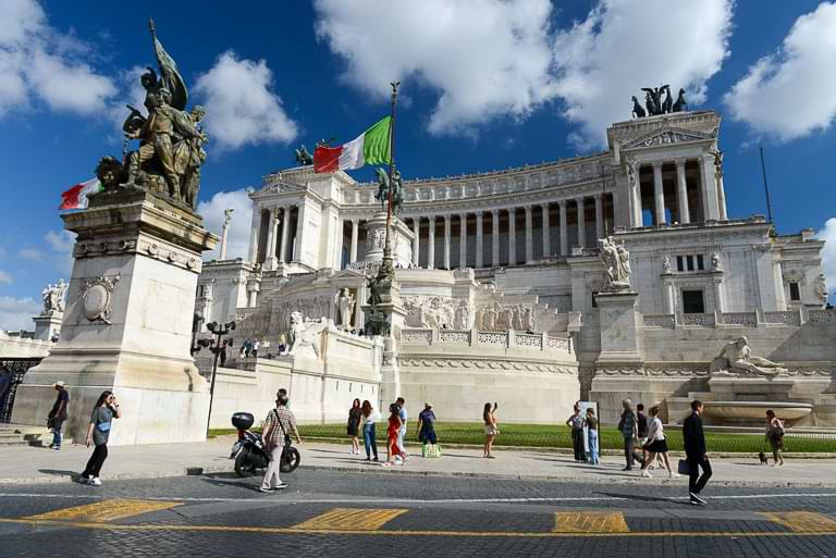 Rom, Italien, Nationaldenkmal Viktor Emanuels II., Vittoriano