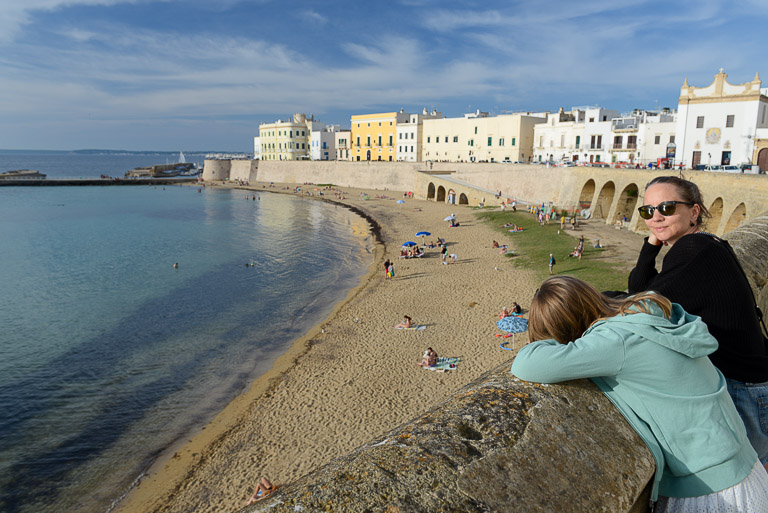 Gallipoli, Apulien, Reisebericht, Salento, Halbinsel, Strände, Spiaggia della Purita, Beach, Reisen mit Kindern, Italien