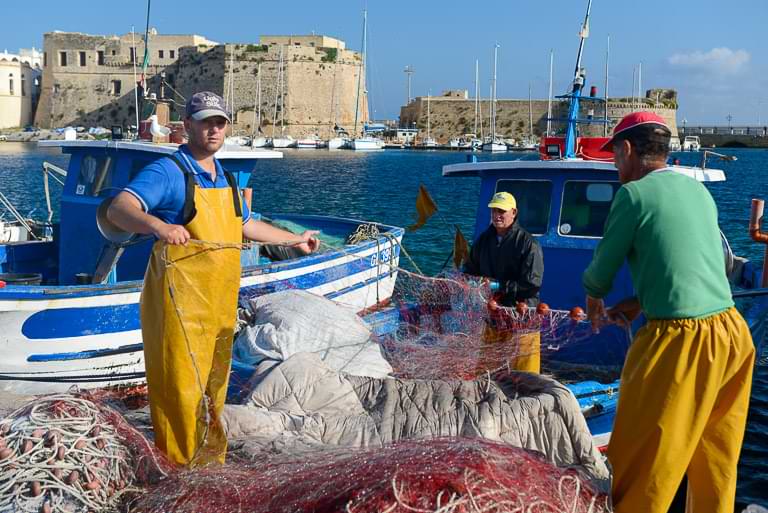 Gallipoli, Fischer, Apulien, Reisebericht, Salento