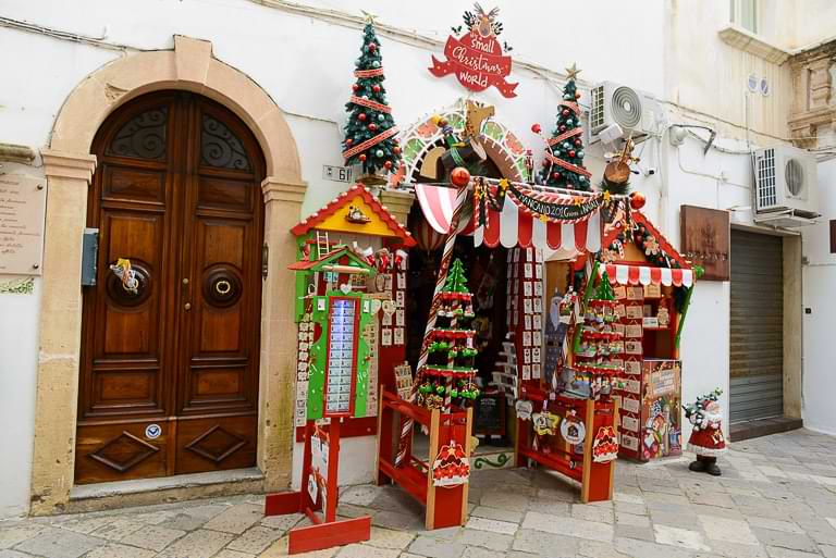 Gallipoli, Small Christmas World, Altstadt, Apulien, Reisebericht, Salento, Halbinsel, Italien, Blog