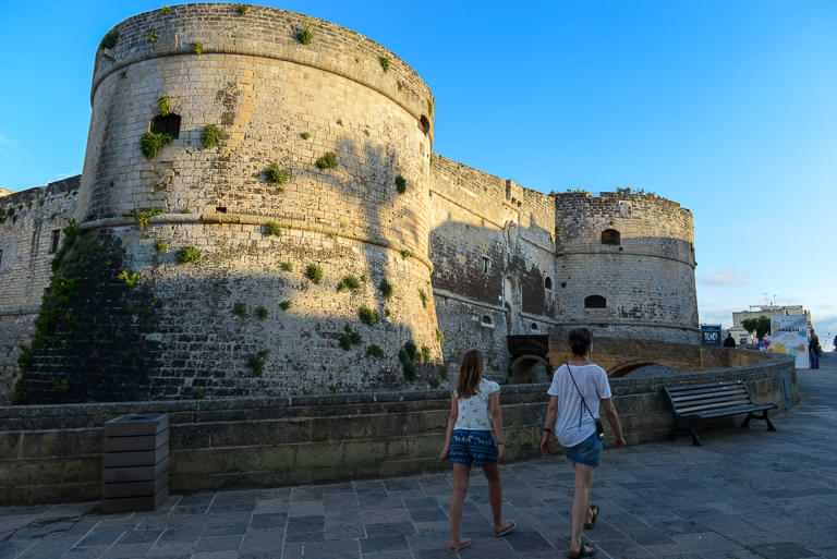 Otranto, Castello, Festung, Salento, Reisebericht, Apulien, Blog, Reisen mit Kindern