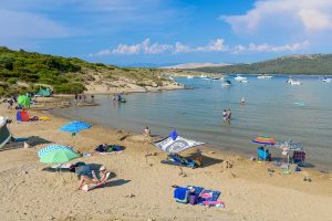 Ciganka Beach, Rab, Plaža Ciganka, schöne Strände, Kroatien