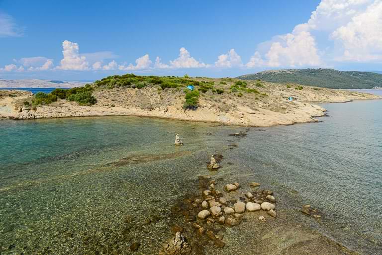 Insel, Plaža Abeona, Abeona Beach, Rab, Sandstrände, Kroatien, Reisebericht