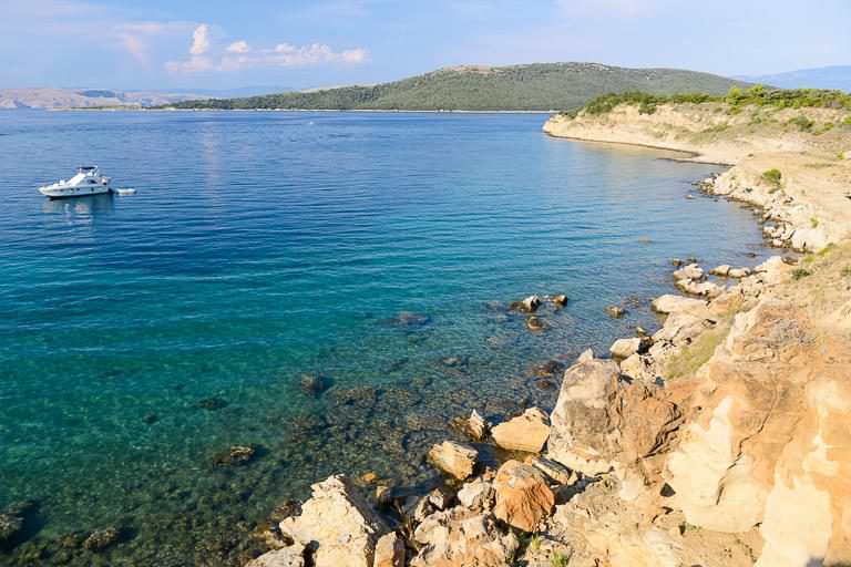 Insel, Rab, Strände, Geopark Lopar, Trail Epario, Wanderweg, Kroatien