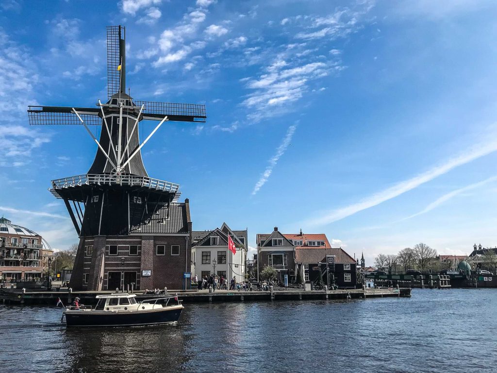 Haarlem, Windmühle, Molen De Adriaan, Fluss, Spaarne, Sehenswürdigkeiten, Tipps, Tagesausflug, Niederlande