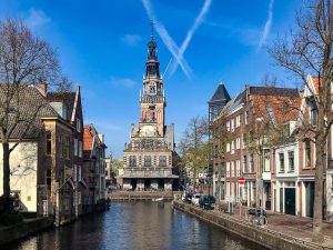 Waagplein, De Waag, Alkmaar, Tagesausflug, Niederlande, Waaghaus, Käsemuseum, Gracht, Wahrzeichen