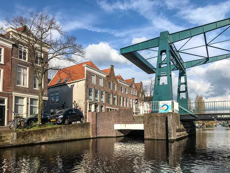 Grachten, Brücke, Leiden, Reisebericht, Tagesausflug, Niederlande
