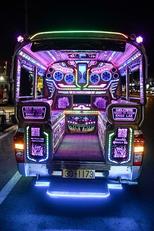 Songtheaw, Sammeltaxi, Khao Lak, Thailand