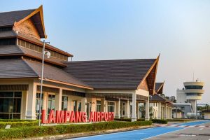 Flughafen, Lampang, Airport, Thailand, Anreise