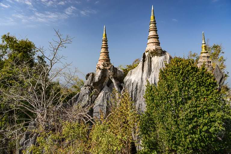 Lampang, Thailand, Sky Pagoda, Reisebericht, Himmelspagode, Wat Chaloem Phra Kiat Phrachomklao Rachanusorn, Pagoden