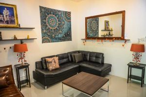 Blue Moon Samed, Koh Samet, Unterkunft, Guesthouse, Resort, Familienapartment, Wohnzimmer