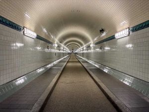 Alter Elbtunnel in Hamburg