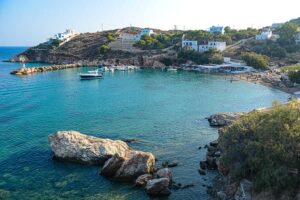 Achladi Beach, Syros, Strände