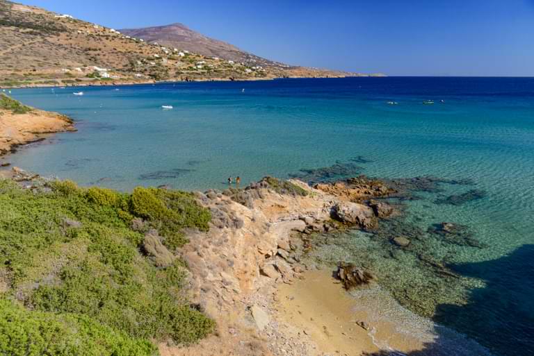 Badebuchten, Andros, Griechenland, Reisebericht