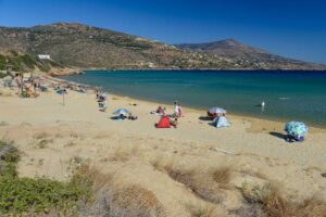 Golden Beach, Psili Ammos Beach, Andros, schönste Strände