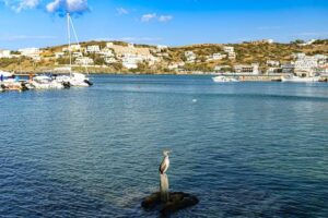 Kormoran, Batsi, Andros, Reisebericht